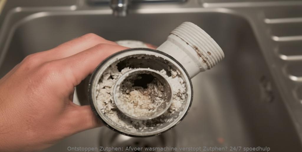 Afvoer wasmachine verstopt Zutphen? 24/7 spoedhulp