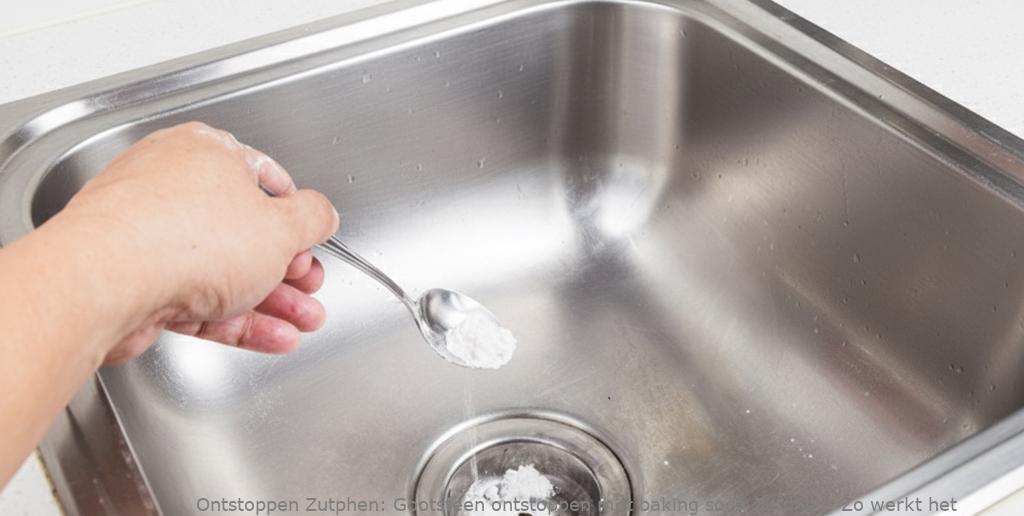 Gootsteen ontstoppen met baking soda Zutphen: Zo werkt het