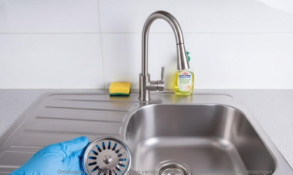 Gootsteen verstopt keuken Zutphen: 5 goedkope oplossingen