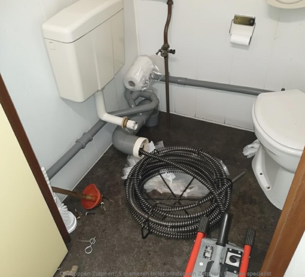 5 manieren toilet ontstoppen Zutphen: tips van specialist