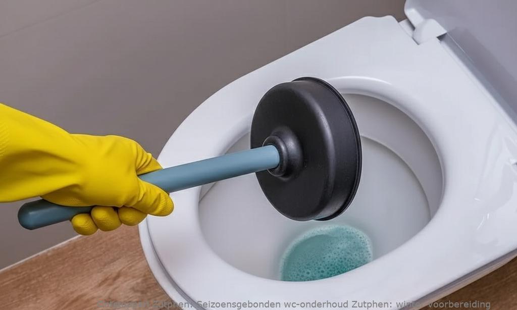 Seizoensgebonden wc-onderhoud Zutphen: winter voorbereiding