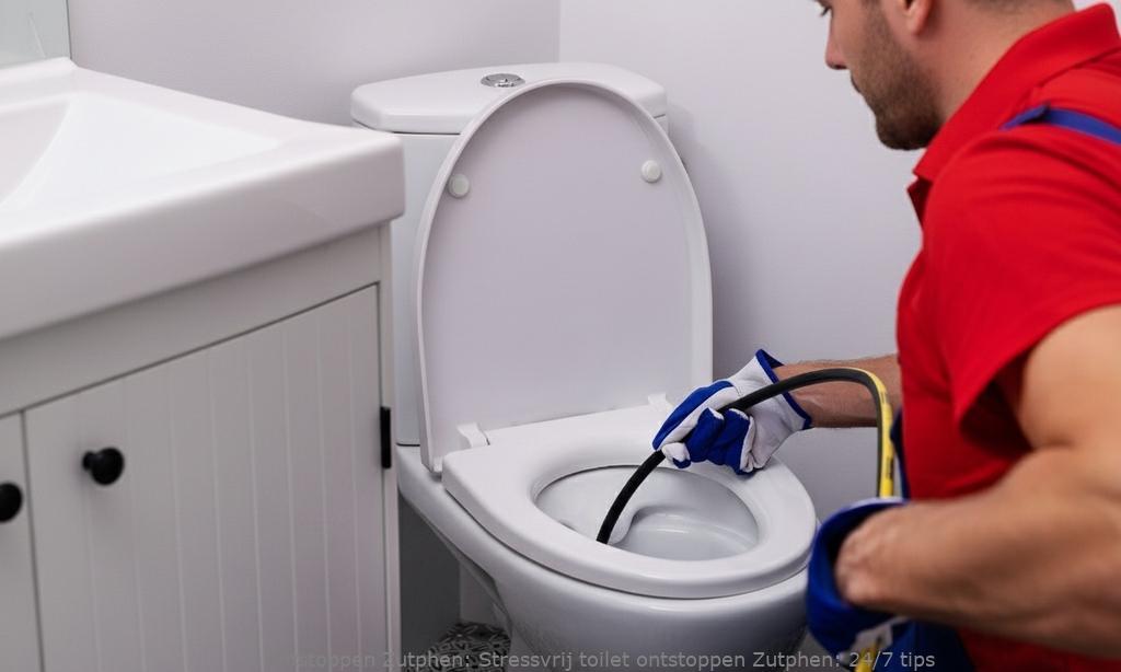 Stressvrij toilet ontstoppen Zutphen: 24/7 tips