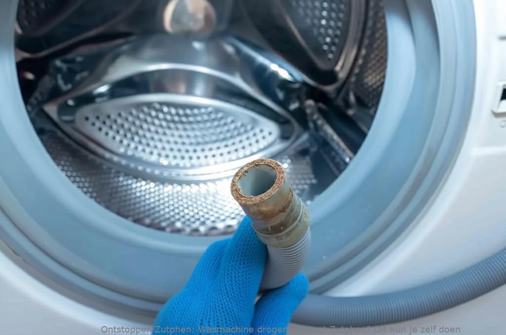 Wasmachine droger verstopt Zutphen? Dit kun je zelf doen